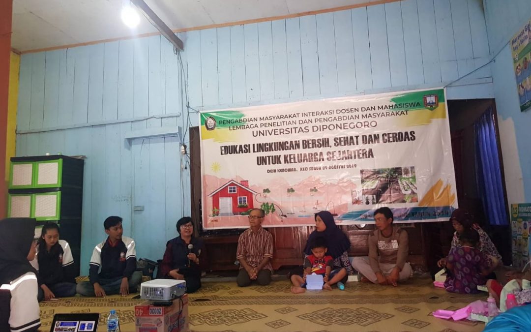 The community education of Bambangan Village