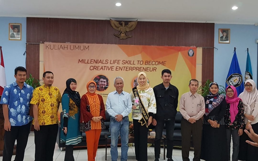 Kuliah Umum  “Millenials Life Skill to Become Creative Entrepreneur”