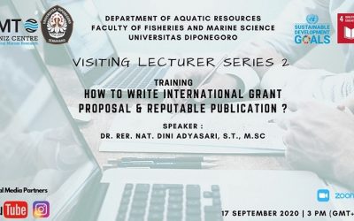 Training : How to Write International Grant Proposal and Reputable Publication