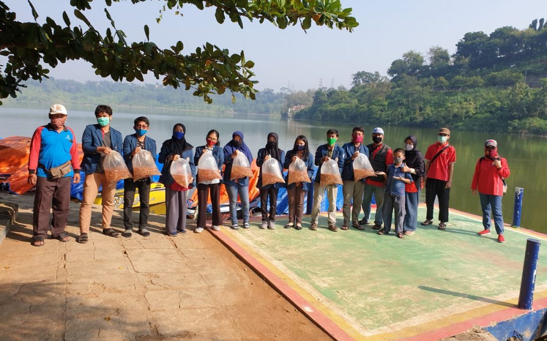 Antisipasi Menurunnya Sumber Daya Ikan di Waduk Jatibarang, Dept. Sumber Daya Akuatik Lakukan Restocking