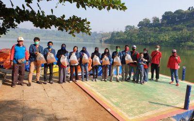 Antisipasi Menurunnya Sumber Daya Ikan di Waduk Jatibarang, Dept. Sumber Daya Akuatik Lakukan Restocking