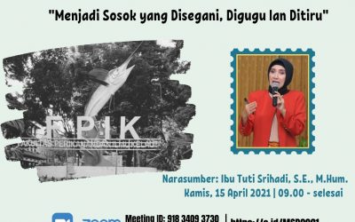 Seminar Online MSP : Sharing Session “Menjadi sosok yang disegani, digugu lan ditiru”