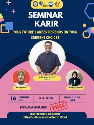SEMINAR Career: Your Future Career Depends on Your Current Choices